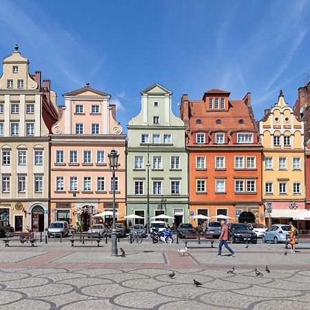 Prywatne Studio Dla 4 Osob Z Widokiem Na Rynek I Plac Solny! ヴロツワフ エクステリア 写真