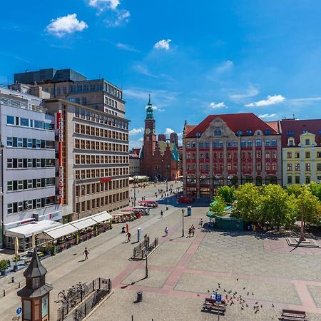 Prywatne Studio Dla 4 Osob Z Widokiem Na Rynek I Plac Solny! ヴロツワフ エクステリア 写真